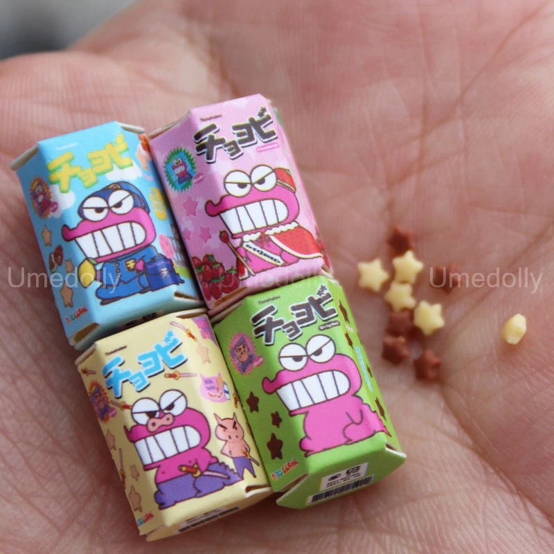 1/12 Scale Miniature Food Cookies Box Kitchen Toy For Doll BJD OB11 Girls Gift
