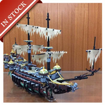 

Pirate Ship Series Silent Mary 71042 16042 In Stock Building Block 2200+Pcs Bricks Gift Kit Ideas Caribbean Movie 10680 sy1200