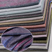 100x140 см Яркая блестящая ткань для сценического свадебного декора, ткань для шитья кукол, ткань для латинских танцев, костюмов, 18 цветов