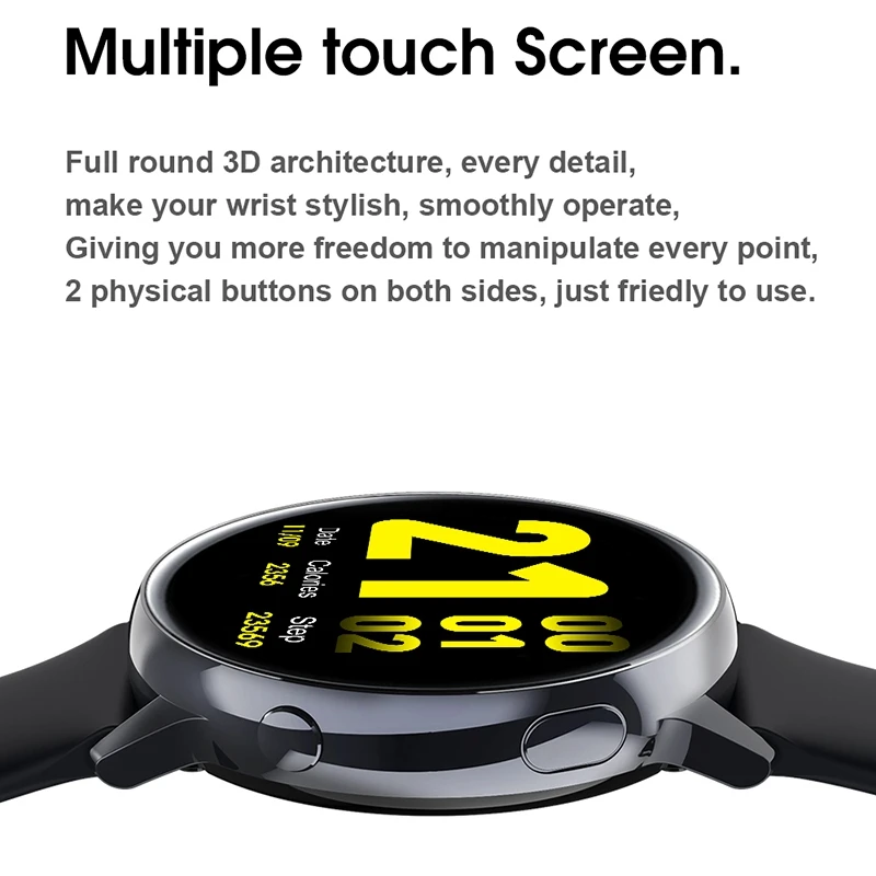 JABS SG2 Smart Watch Full Color Sn HD Press Heart