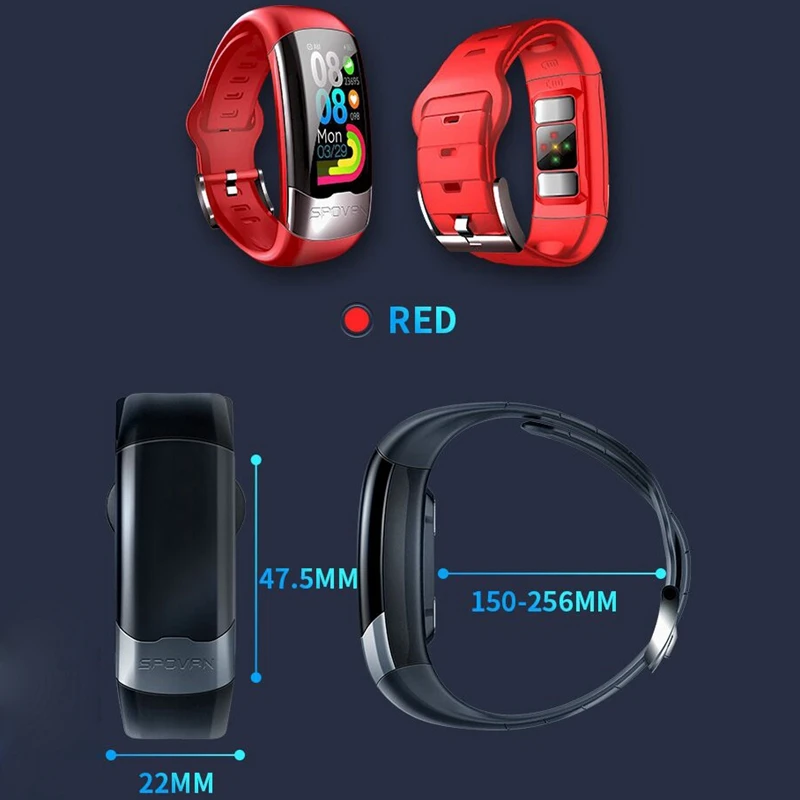 FFYY-spovan H02 Bluetooth браслет G сенсор для женщин физиологический пульсометр измеритель артериального давления Шагомер фитнес-трекер Смарт