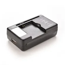 1 x ЖК-экран USB универсальный ЖК-экран USB AC аккумулятор для телефона литий-ионная домашняя настенная док-станция зарядное устройство для путешествий