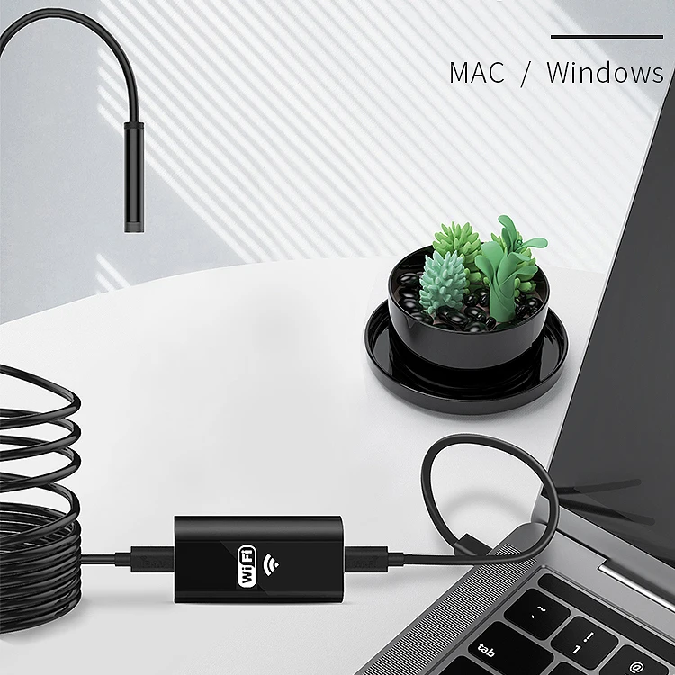 WIFI эндоскоп камера мини водонепроницаемый кабель 8 мм/5 5 мм 2 м/5 м USB бороскоп IOS для