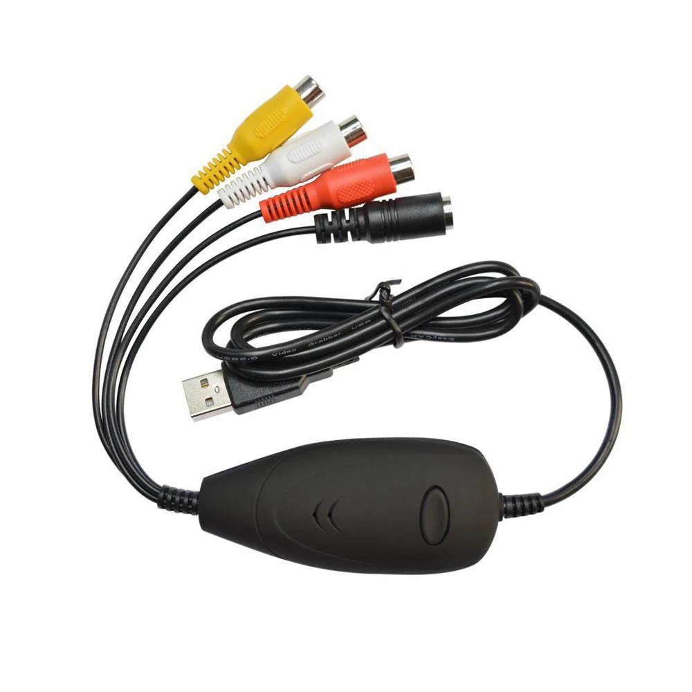 LLX4659 Ezcap172 USB Аудио Видео Захват, преобразование аналогового видео из VHS, видео рекордер, видеокамера, DVD, Can Win10 - Цвет: LLX4659