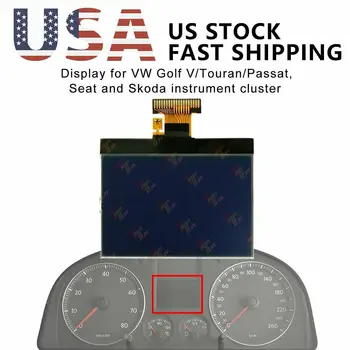 شراءعرض لوحة القيادة لشركة فولكس فاجن جولف الخامس توران باسات ، مقعد وسكودا LCD الصك