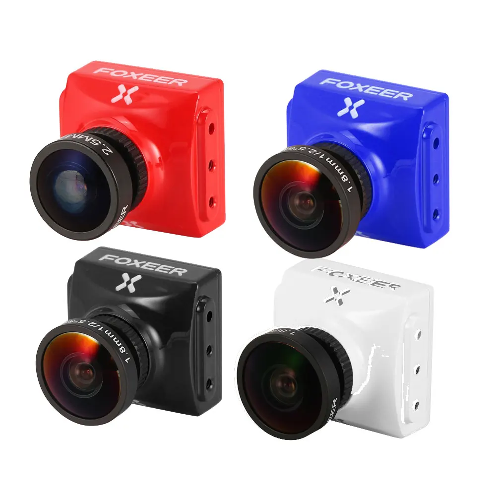 

Foxeer Falkor FPV Camera 1.8/2.5mm 1200TVL 1/3 CMOS 4:3 / 16:9 PAL / NTSC Switchable G-WDR OSD For RC Racing Drone