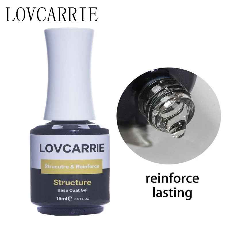 Nail Gel Primer Structure Base Coat Thick Rubber Reinforce Resin Hard Gellak 15ml For Nails Art