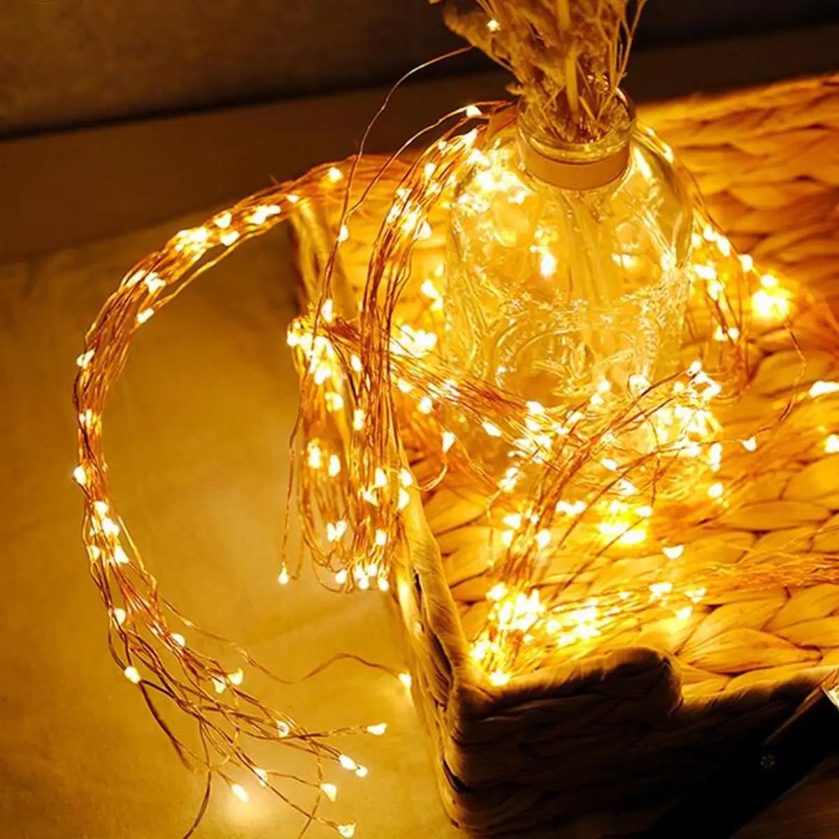 

Solar Energy 300 LED Vines lights Copper Wire Branch lights led fairy string lights Adapter Cafe Christmas Wedding Party Decor