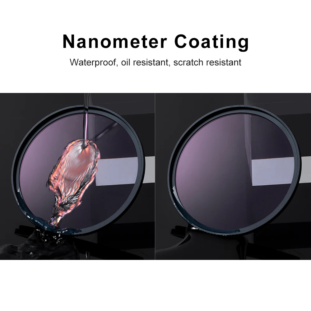 Skup K F Concept filtr bezbarwny 58mm 67mm 72mm 77mm 82mm wielowarstwowa powłoka Nano redukcja zanieczyszczeń na nocne niebo i gwiazda Camer