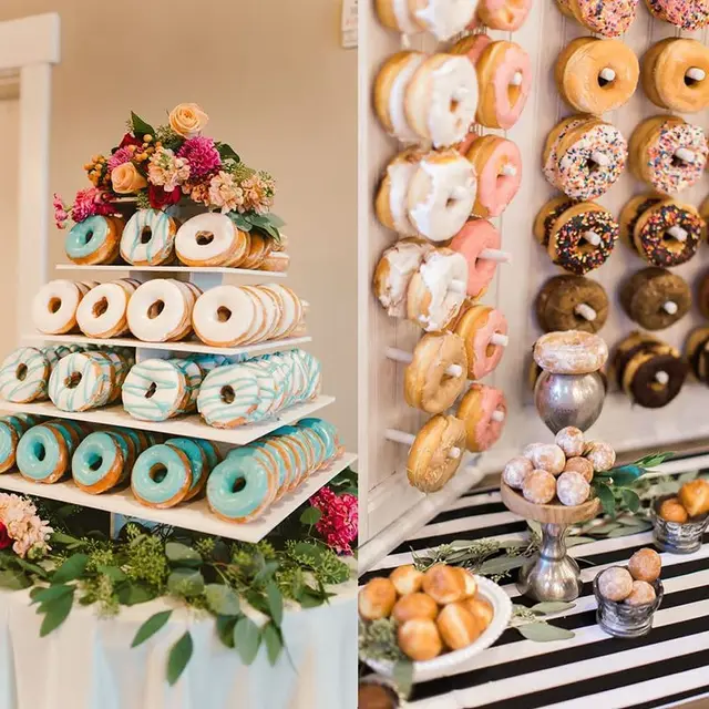 4 Lyukas Torta Penész 3D -S Szilikon Fánk Formák Nem Bot Bagel Serpenyő Tészta Csokoládé Muffinok Készítő Konyhai Kiegészítők Szerszám - Image 2