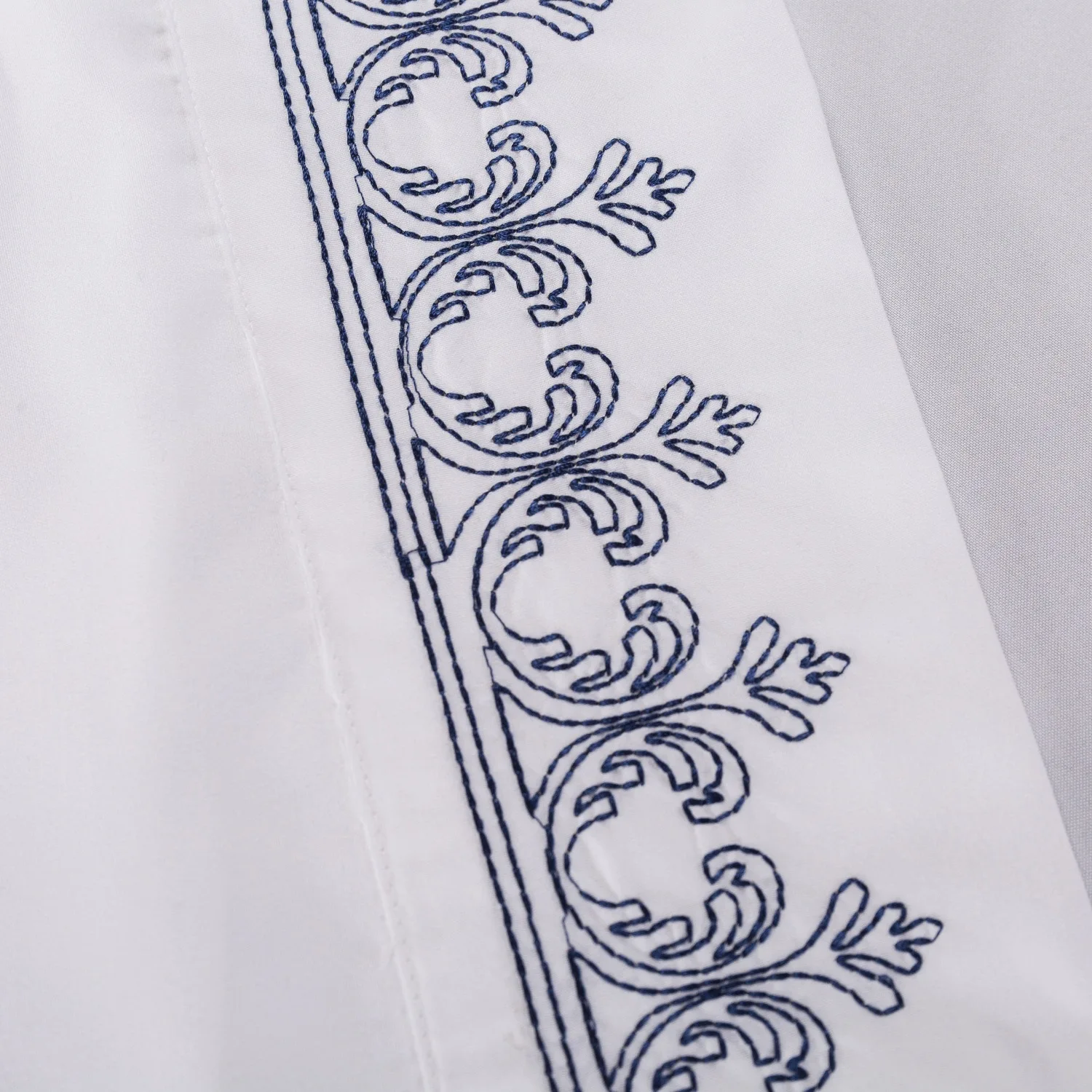 Роскошный белый хлопковый комплект постельного белья King queen размер простыни Набор наволочек вышитые украшения отеля простыня
