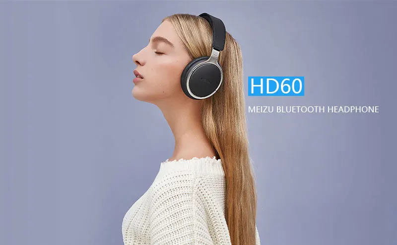 Meizu HD60 наушники HIFI стерео бас Музыка гарнитура корпус из алюминиевого сплава низкие искажения наушники с микрофоном для Meizu 16T