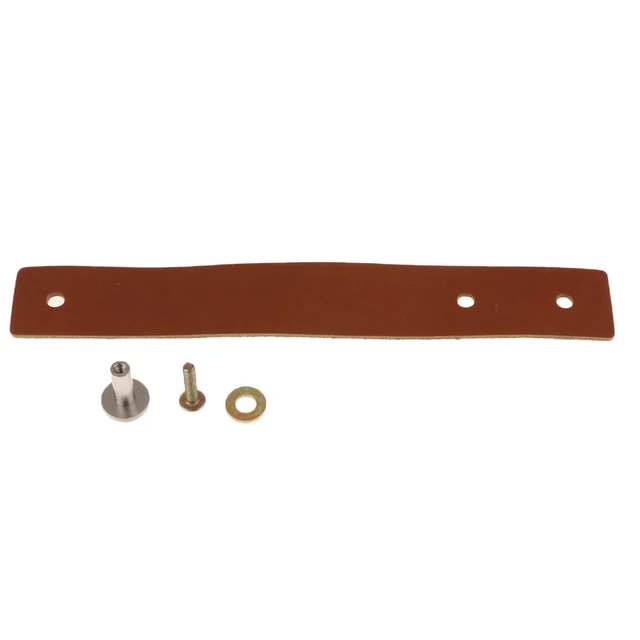 8 Dcs Kézzel Készített Bőrszekrény Húzza Európa Stílusú Lágy Minimalista Konyha Szekrény Tároló Fiók Bútorok Gomb Diy - Image 6