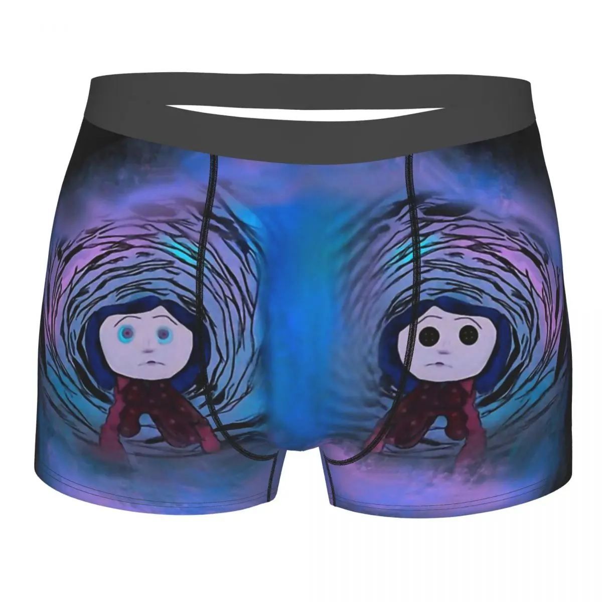 Мужские трусы Coraline проходящие через тоннель мужские брифы мягкие из аниме ужас