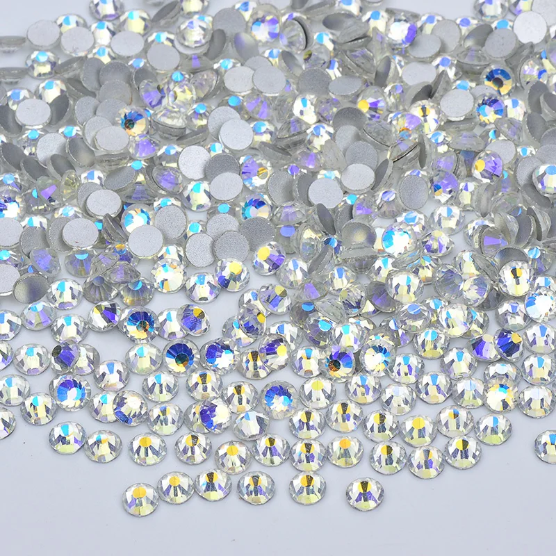 JUNAO-SS-6-8-10-12-16-20-Night-Sky-Color-Glass-Crystals-Nail-Rhinestones-Flat (3)