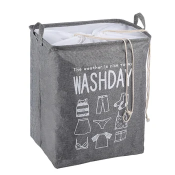 

Storage Box Dirty Clothes Collecting Case Fabric Moisture-Proof Toys Quilt Storage Basket