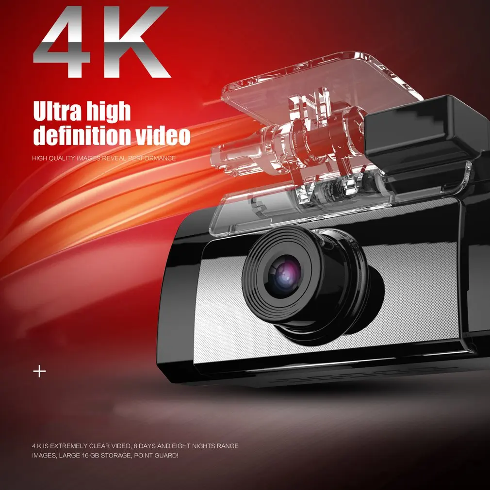G200 170 градусов объектив 1080P Full HD NTK96660 WiFi 4K Автомобильный видеорегистратор детектор движения gps Автомобильный видеорегистратор