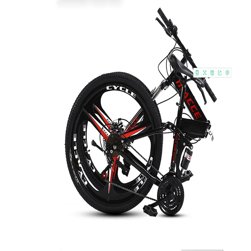 New Arrival Mountain Bike Dual Disc Brakes Variable Speed Road Bicycle Fat Tire Bike Double Disc Shock Absorbing Bicycle