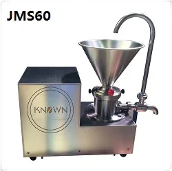 JMS80 Сплит Тип коллоидная мельница машина в продаже Кунжута Шлифовальный Станок установка для производства пасты из арахисового масла