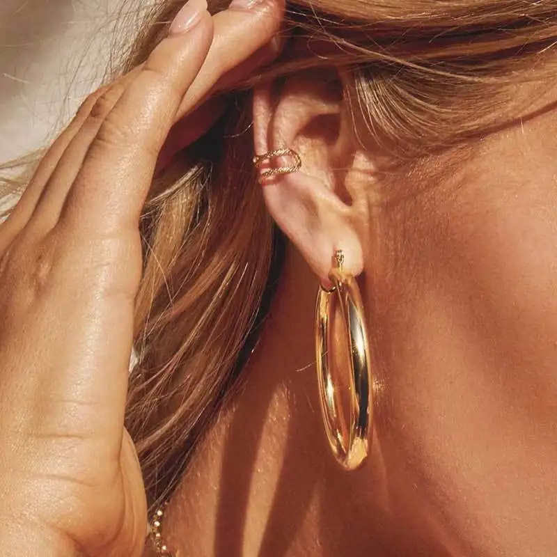 

Europe America Hyperbole Vintage Round Circle 2019 Woman Dangle Drop Earrings Bohemia Hooks Fashion Jewelry Holiday-YS