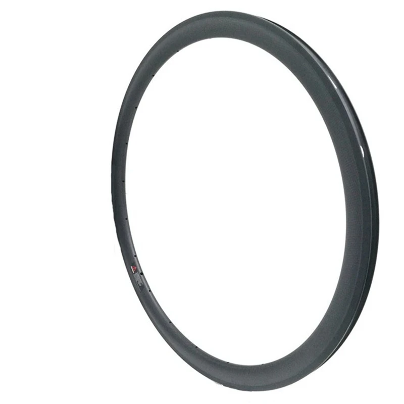 Clearance 700c aero design carbon rims pro bike wheels tubeless 45mm depth 25mm width u-shape clincher toray carbon bicycle rims 0