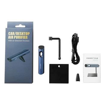 

Car Air Ionizer Purifier Car Air Vent Outlet Freshener with USB Cable for Home