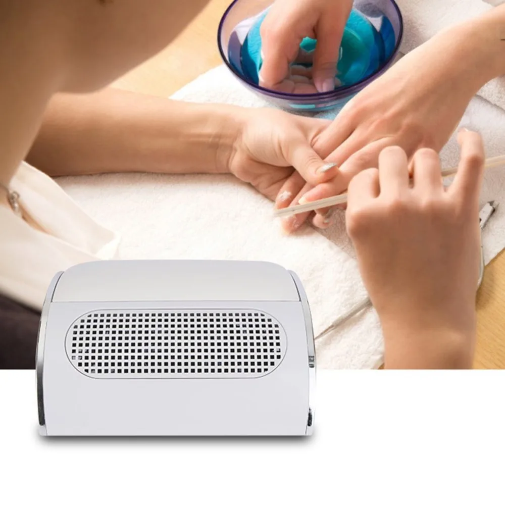 

Portable Size Super Quiet Nail Suction Dust Collector Large Size Strong Nail Vacuum Cleaner Machine Salon Tool