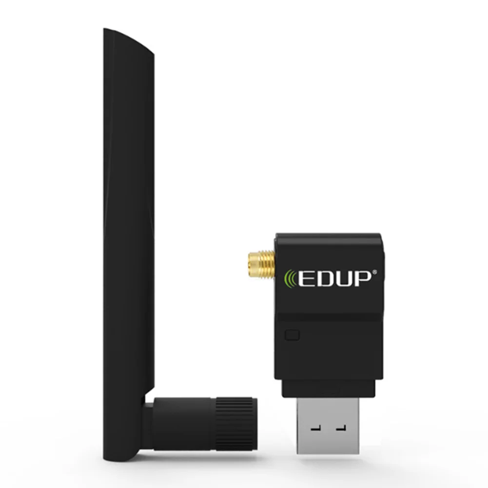 USB 2,0 сетевой высокоскоростной Wifi адаптер 2,4G 5G 600Mbps с антенной 2dBi компактный для Windows Dongle 802.11ac Беспроводной двухдиапазонный