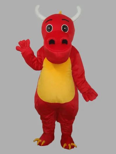 Прямая продажа с фабрики большой нос игрушечный дракон талисман костюм для взрослых на Хеллоуин День Рождения мультфильм одежда костюмы