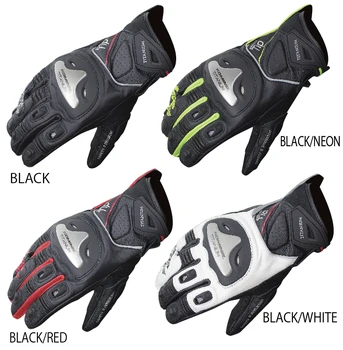 

2016 KOMINE GK170 Titanium motorcycle gloves breathable dry leather carbon fiber 3D knight riding glove 3color size M L XL