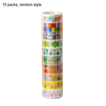 

3pcs/lot Cute Cartoon Tape Set Japanese DIY Craft Paper Tape for Decorative Scrapbooking Bullet Journal Planner