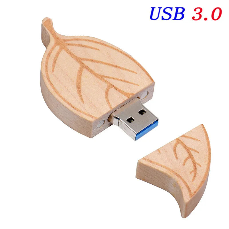 JASTER USB 3,0 флэш-накопитель с листом+ деревянная коробка для хранения USB ручка-накопитель карта памяти 4G 8G 16GB 32GB 64GB 128GB U диск Рождественский подарок - Цвет: A