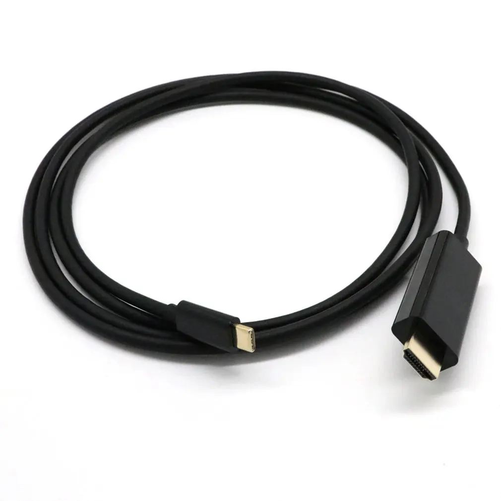 1,8 метров USB 3,1 type C к HDMI 4K 60 Гц 6,6 футов кабель для samsung S10 S9 USB-C к HDMI HDTV 4K кабель