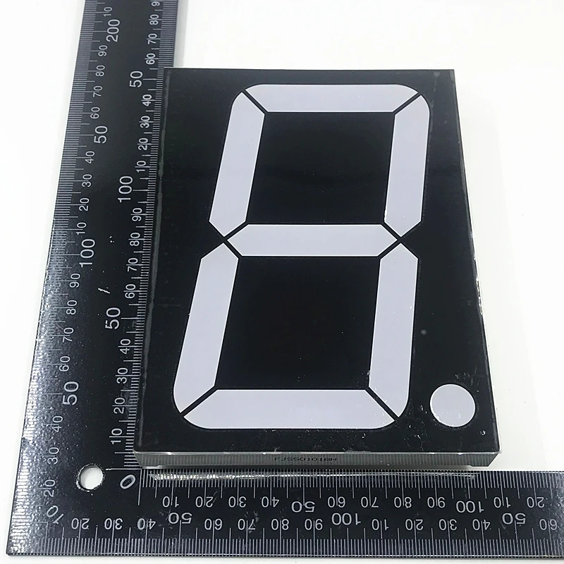 Free shipping 2Pcs 5 inch 7 segment Red Displays Digital Tube 10PIN Common anode LED 105*140*15.8mm 1.8 public feet | Освещение