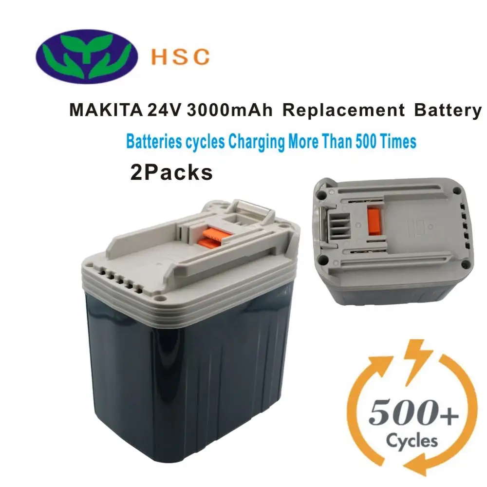 hellig mulighed konstant 2pcs 3.0ah Rechargeable Battery Mak24 Nimh Battery 24v Replacement For  Makita B2420 B2430 Bh2420 Bh2430 Bh2433 Battery Pack 24v - Battery Packs -  AliExpress