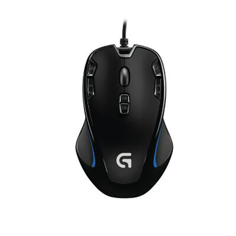 Оригинальная Проводная игровая мышь logitech G300S для геймеров ноутбуков 2500 dpi 9 перезаряжаемая программируемая кнопка поддержка официальных тестов