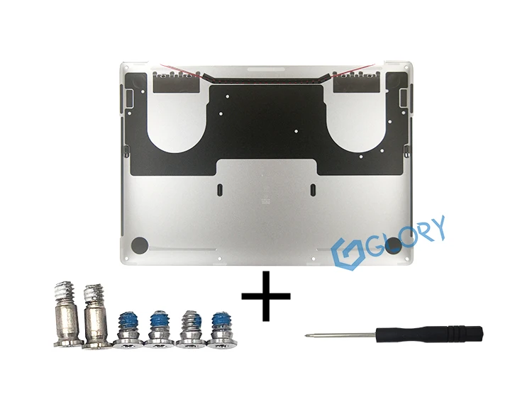 Silver A1706 Нижняя крышка 613-06132-01 для Macbook Pro retina 1" A1706 Нижняя крышка корпуса - Цвет: Silver