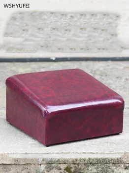 

Leather padded yoga cushion cushions Bay window meditation tea balcony waterproof tatami meditation padded Buddha stool