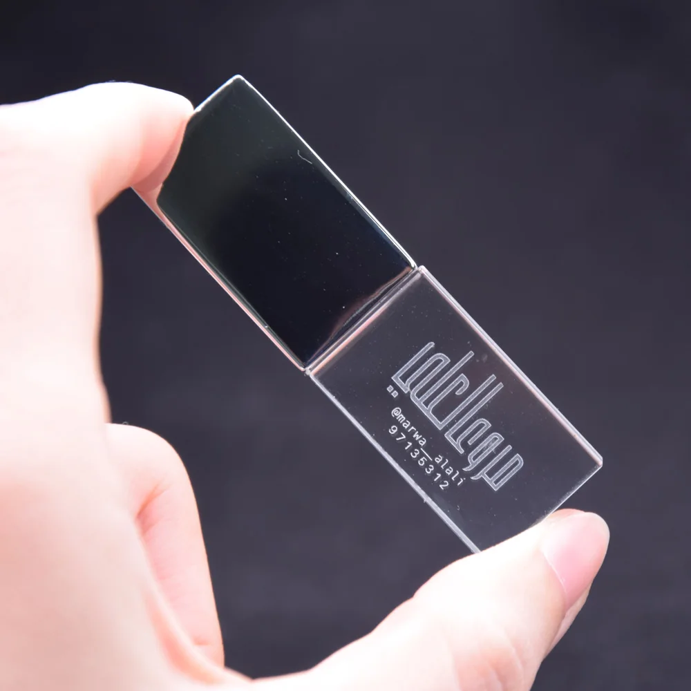 Пользовательский логотип Кристалл+ черная коробка USB флэш-накопитель 2,0 Флешка Memoria USB флешка 4 ГБ 8 ГБ 16 ГБ 32 ГБ Подарки свадебная фотография