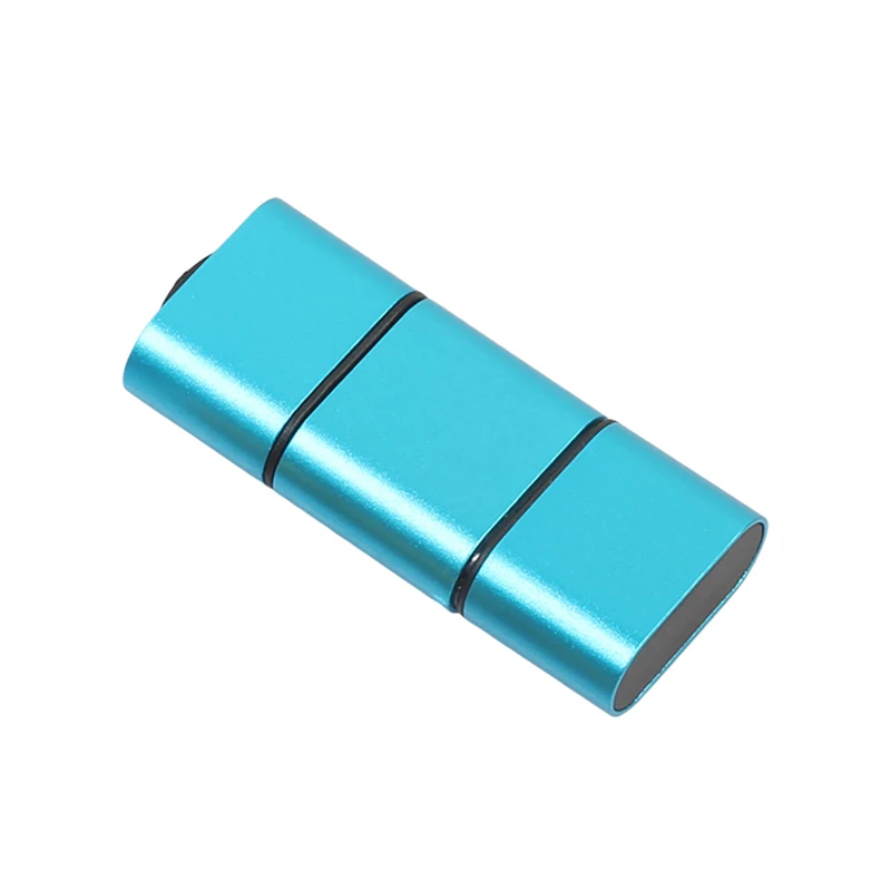 2 в 1 usb type C к Micro SD TF кард-ридер OTG адаптер для ПК ноутбука Android смартфон конвертер для huawei Xiaomi samsung - Цвет: Синий