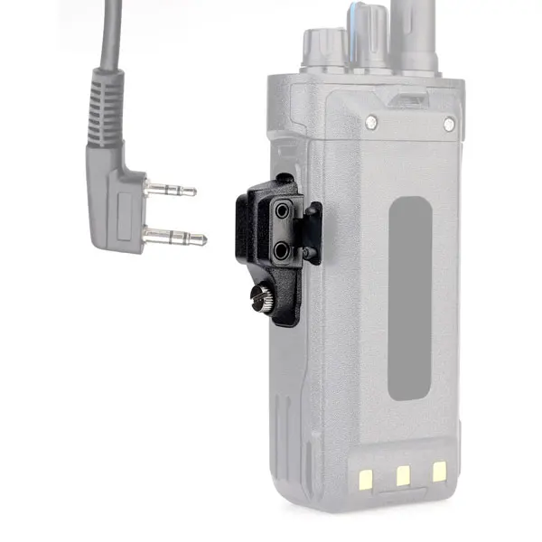 Аудио-адаптер от Ailunce HD1 GP328Plus Retevis RT29 RT48 RT82 разъем для Kenwood 2-контактный разъем, производство Китай