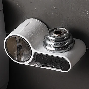 

Toilet Paper Holders Plastic Toilet Paper Holder Dispenser Punch-Free Bathroom Tissue Box Wall Mounted Roll Paper HKS99