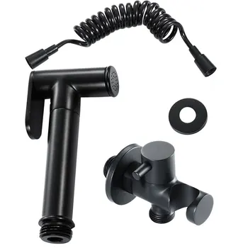 

4Pcs/Set Lady Bidet Set Easy Safe Versatile Durable Women Bidet Set Clean Washer Faucet Bidet Water Spray