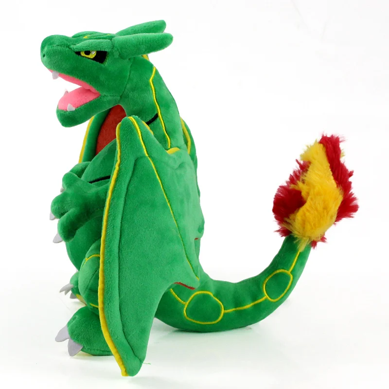 23 см зеленый Rayquaza Charizard мультфильм плюшевые игрушки Аниме куклы детские подарки на день рождения