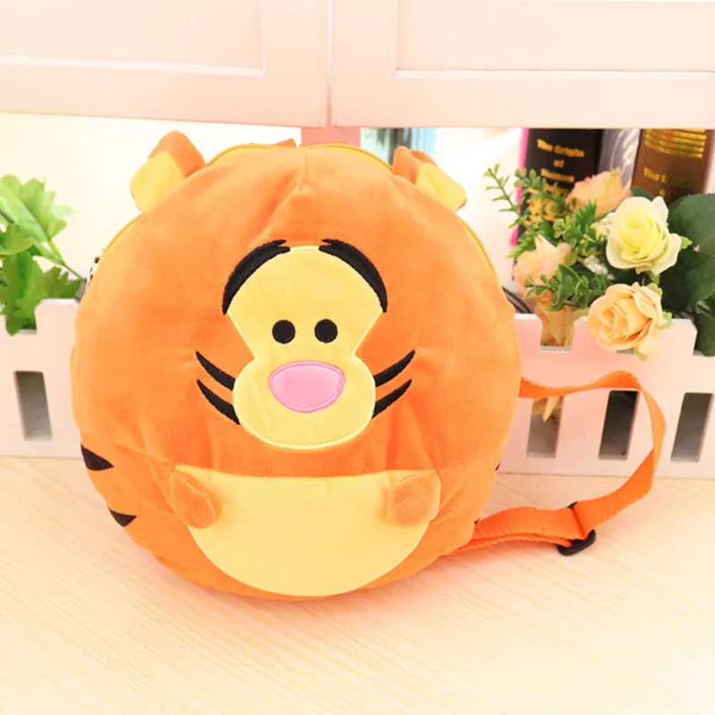Kawaii плюшевый рюкзак с единорогом, плюшевый рюкзак для детей с изображением животных, слона, свиньи, тигра, рюкзак для детей, Мультяшные животные, плюшевые сумки, подарки - Color: 05