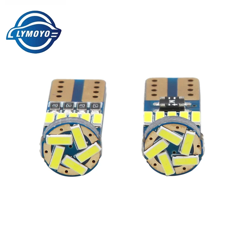 СВЕТОДИОДНЫЙ Автомобильный светильник T10 w5w canbus 15 светодиодный 4014smd 194 168 лампа для