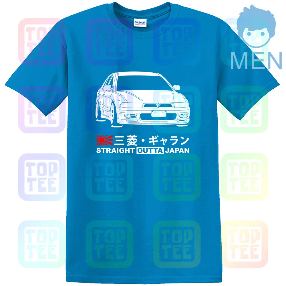 Футболка GT-shirt Mitsubishi Galant VR-4 ЕС5А '96-'98 - Цвет: Королевский синий