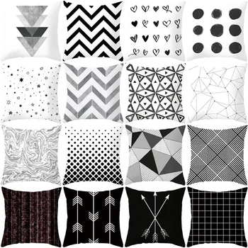 

Decorative Cushion Cover Art Home Decor Sofa Pillow Case Cover Seat Car Throw Pillowcase Christmas Decoration For Home