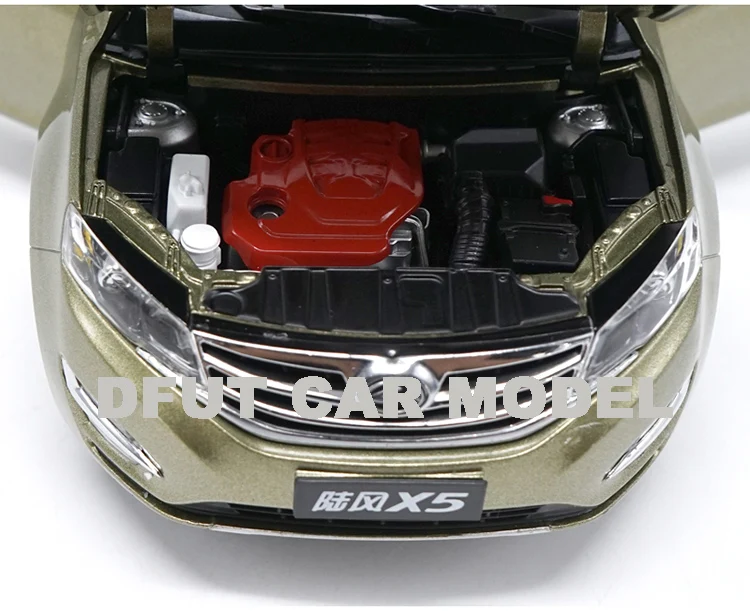 1:18 игрушка из сплава JMC LANDWIND X5 SUV LU FENG модель автомобиля для детей игрушечные машинки авторизованный игрушки для детей