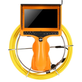 

Drain Pipe Sewer Inspection Camera with DVR Function Distance Counter Industrial Inspection Snake Video Camera System